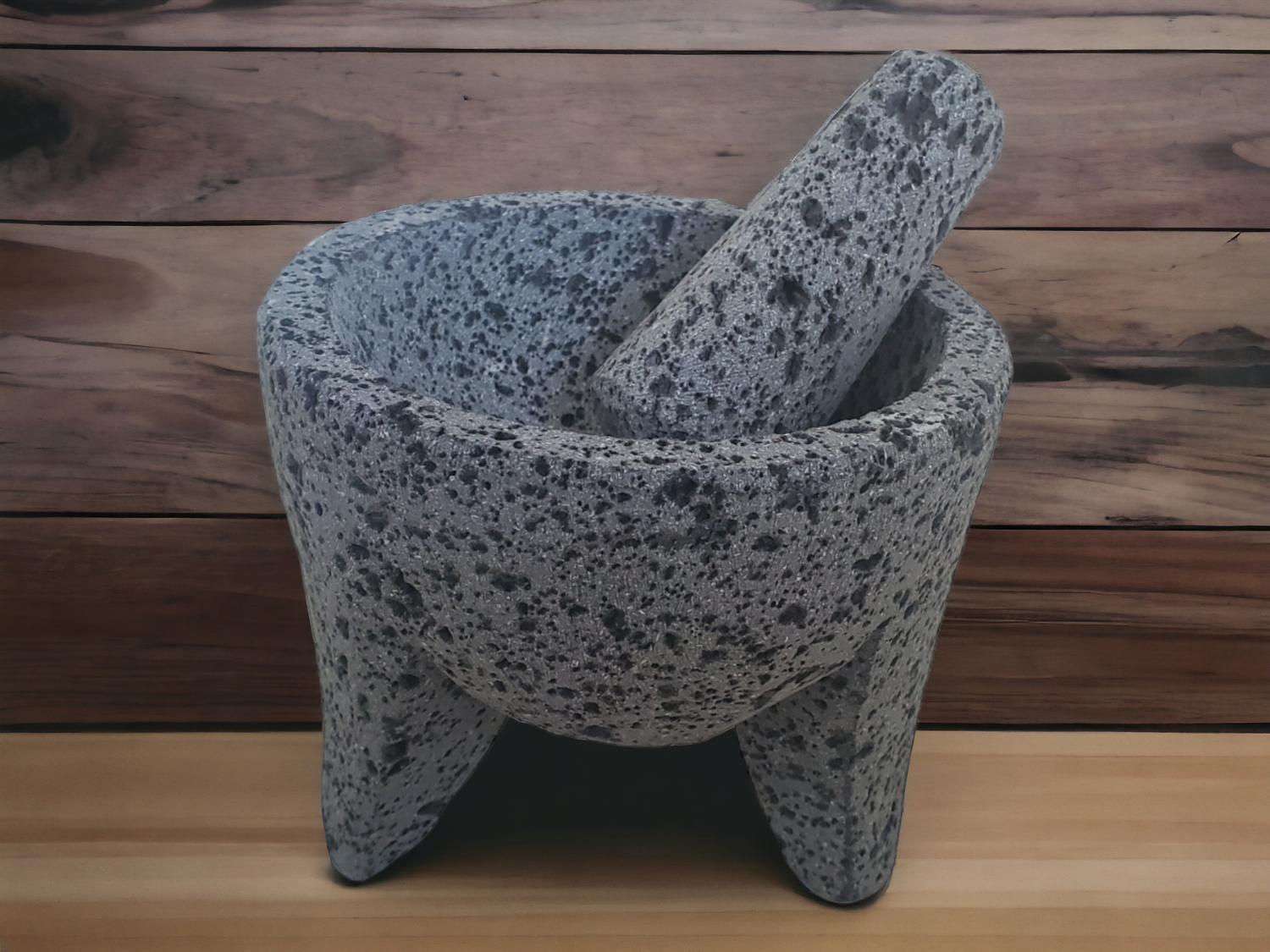 Middle Molcajete - Lava Stone - 5 Inch Molcajete 5 Inch Round