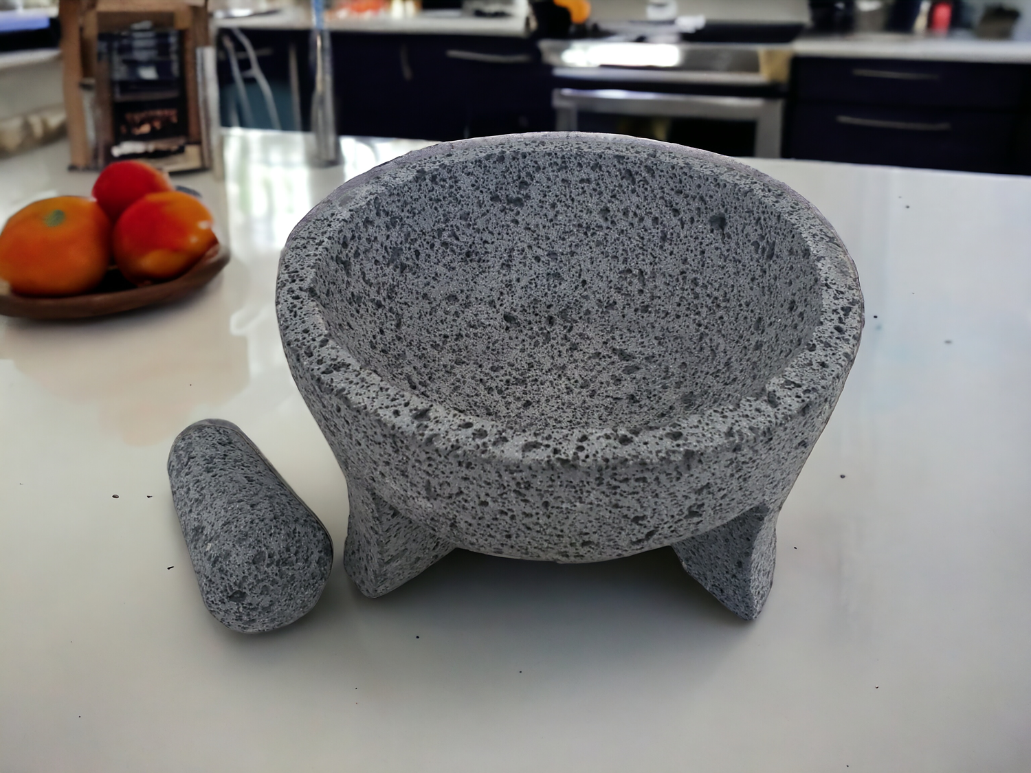 Round About Molcajete - Lava Stone - 10 Inch Molcajete 10 Inch Round